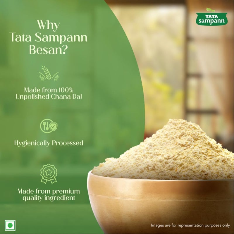 Tata Sampann Besan, 1kg - Image 3